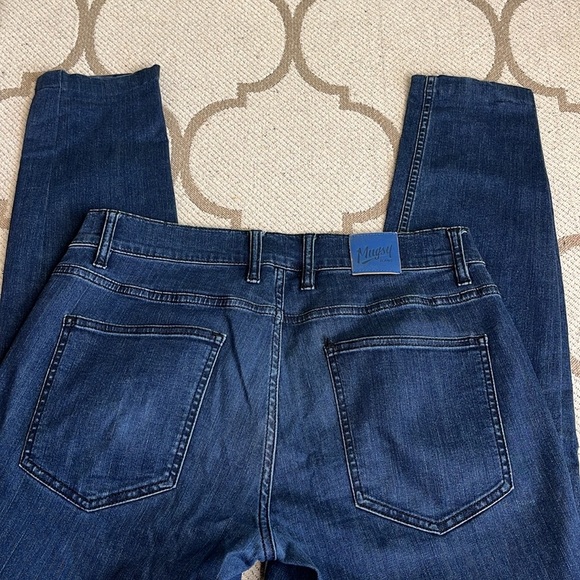 Mugsy Classic Jeans STUDIO BLUES Jeans - Blue, 32x28 Men's Dark Blue Jeans - Picture 12 of 16